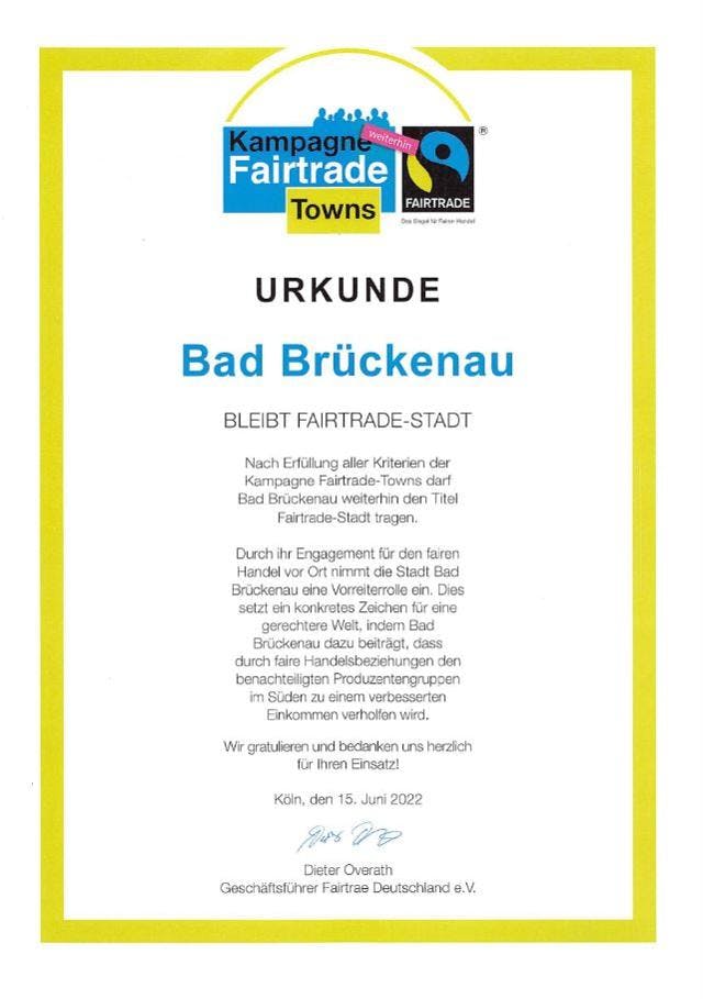 Fairtrade Zertifizierung 2022
