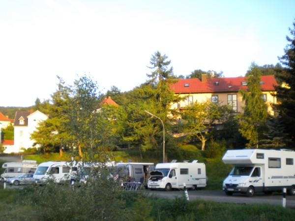 Camping à Bad Brückenau.